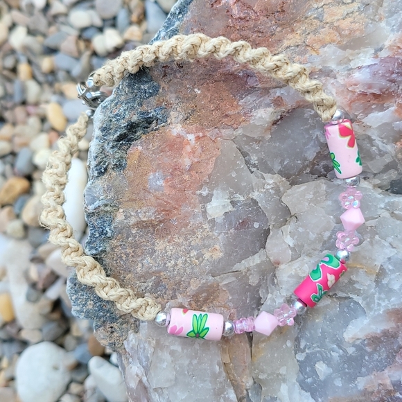 Jewelry - Rope and bead Anklet